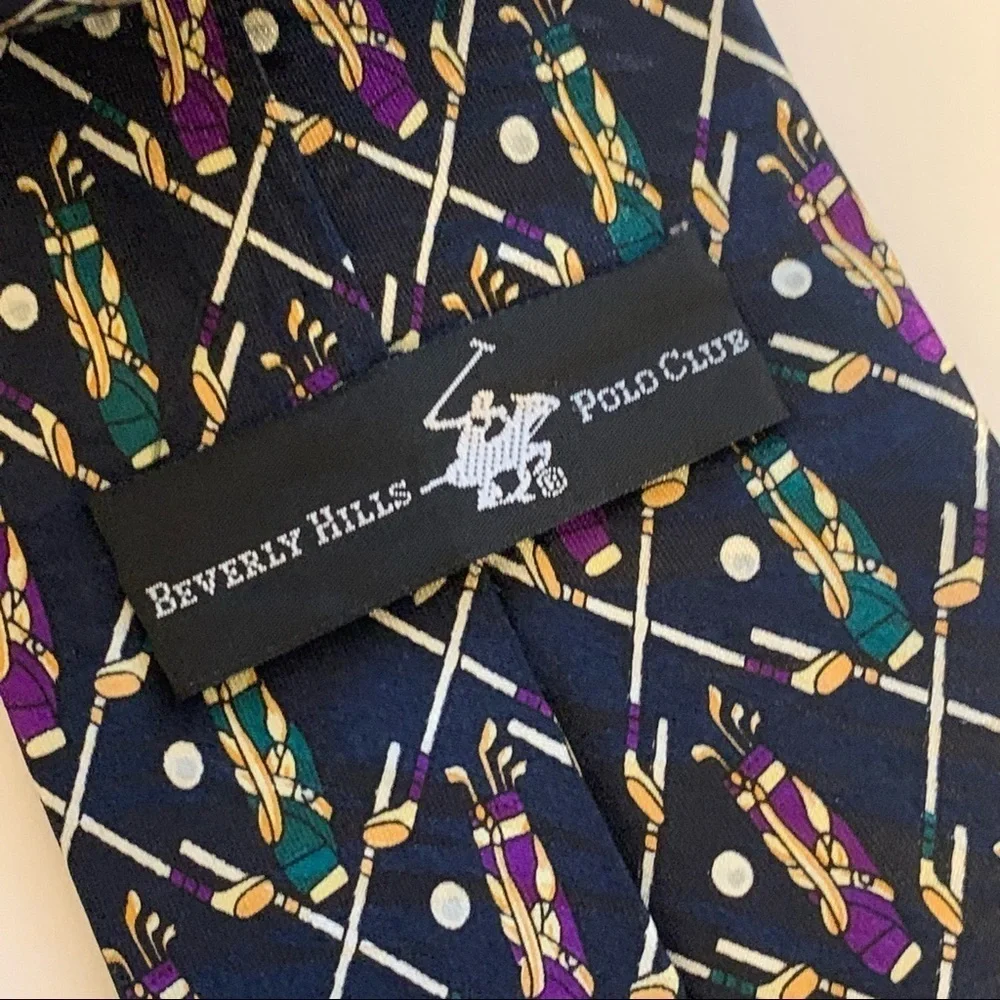 Beverly Hills Polo Club Golf Tie